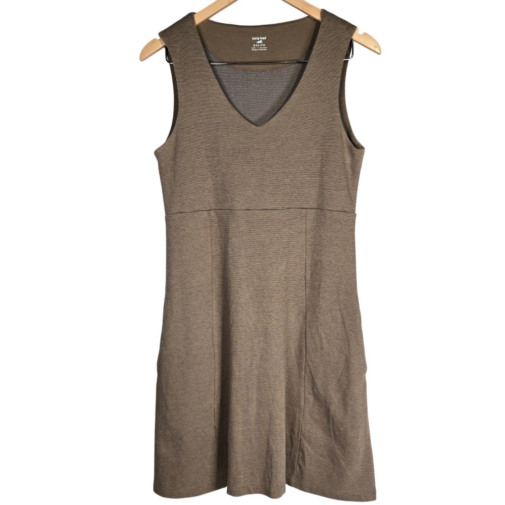 Horny Toad Mini Dress in Olive Brown